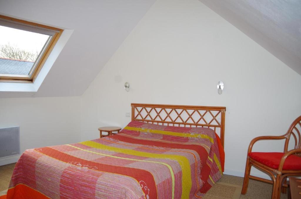 Gites Du Manoir De Goandour كروزون الغرفة الصورة